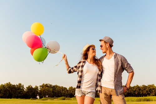 Pareja feliz