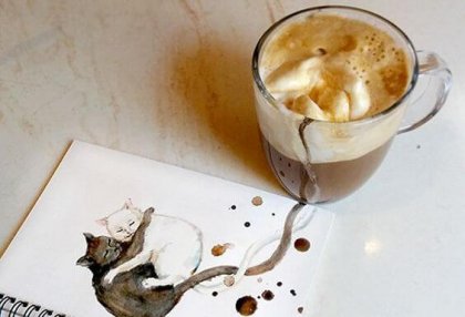 Café, buenos amigos y los problemas se vuelven livianos