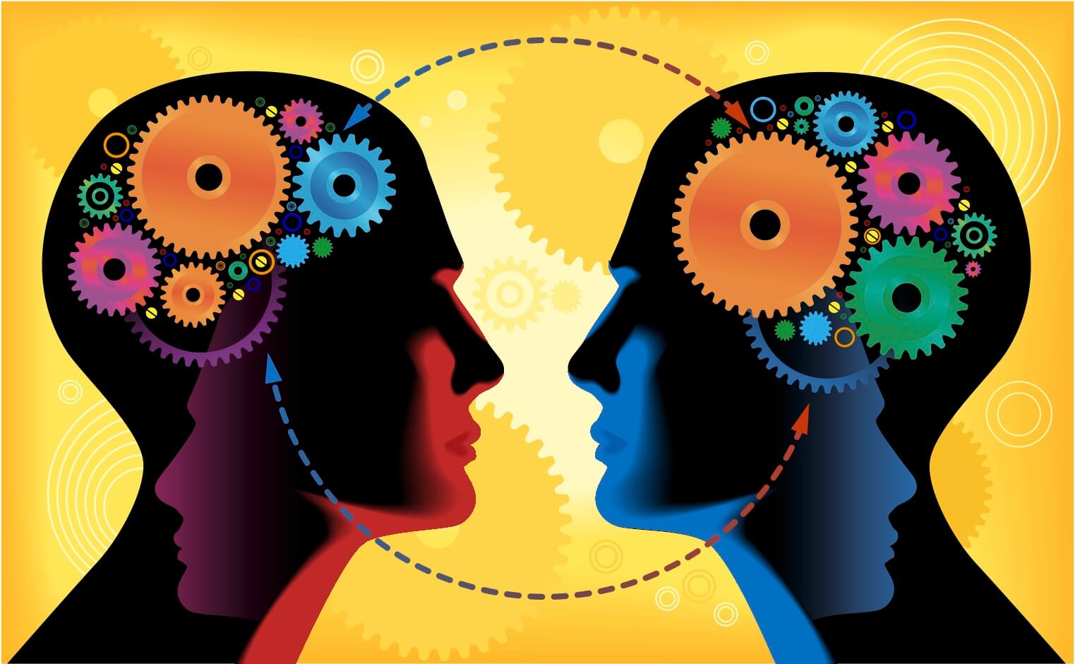 dos-cabezas-conectando-dibujadas-con-figuras-geometricas