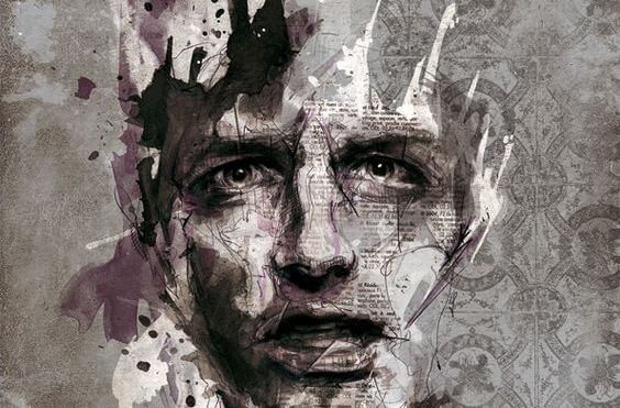 ilustración masculina representando el efecto Lucifer