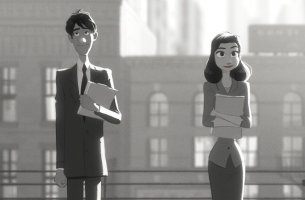 paperman, un corto donde se habla del destino