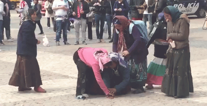 rumanas en plaza mayor