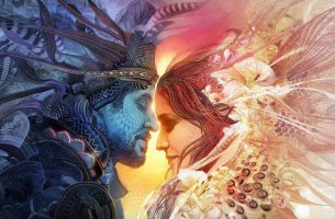 Almas gemelas en tantra