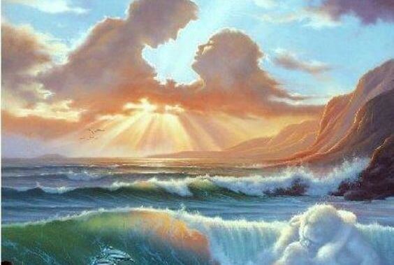 fuguras de parejas en el cielo