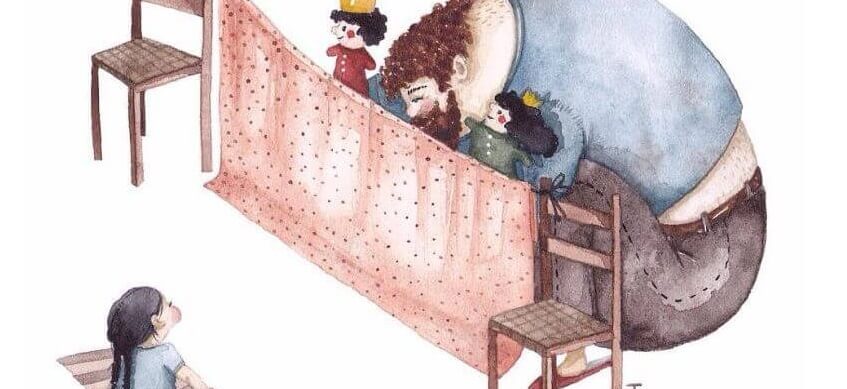 padre jugando con su hija