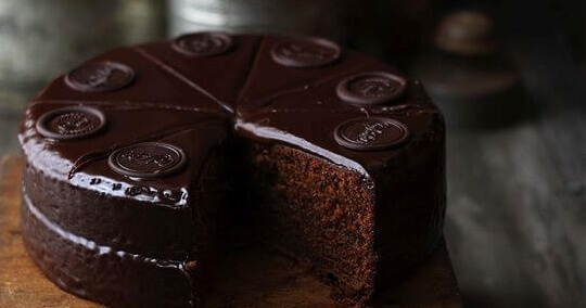pastel de chocolate