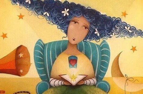 Mujer feliz