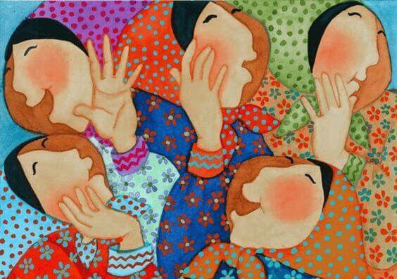 Mujeres entre discusiones