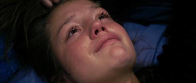 Adele llorando