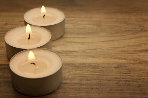 Velas encendidas