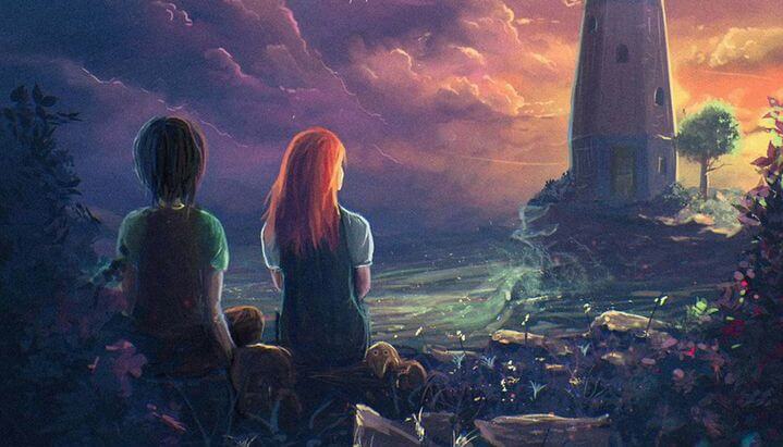 amigos mirando paisaje
