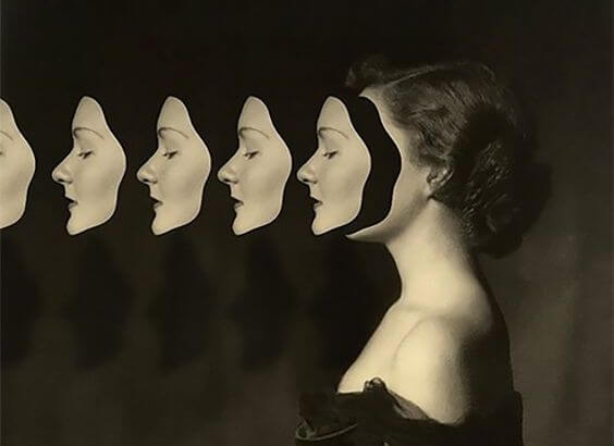 mujer máscaras