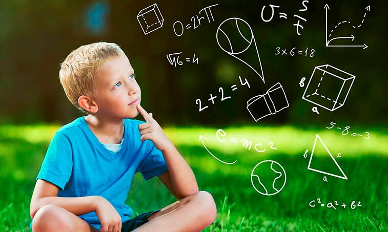 niño cálculo mental