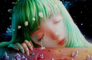 chica llorando