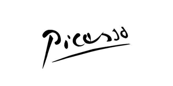 Firma de Picasso