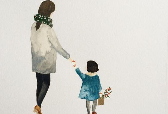 mamá con hija