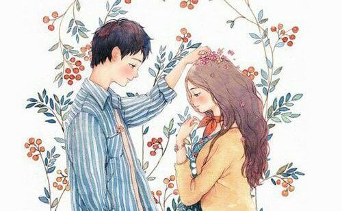 PAreja joven que se ama