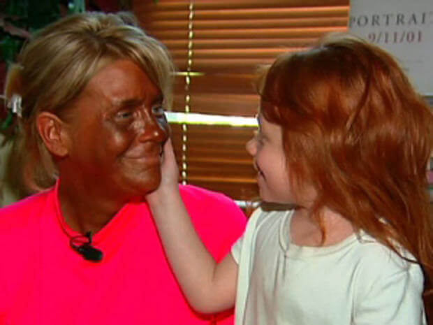 Patricia Krentcil y su hija