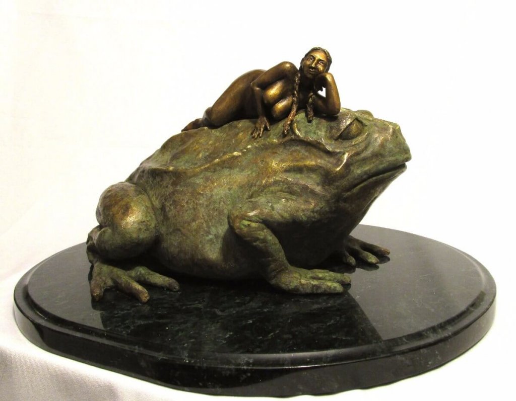 Escultura sapo