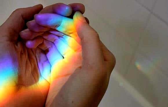 rainbow hands