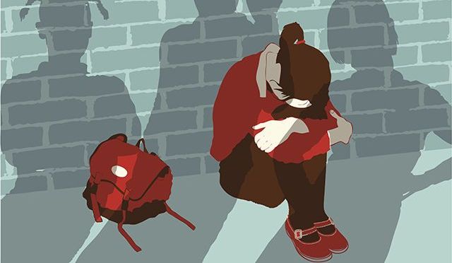 girl being bullied