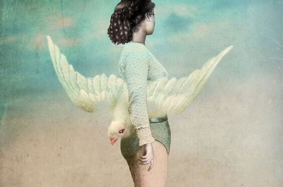 chica-con-pajaro-blanco