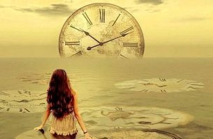 mujer ante el tiempo