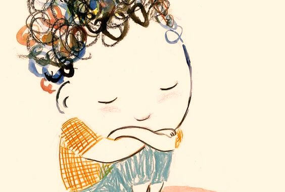 niño creativo