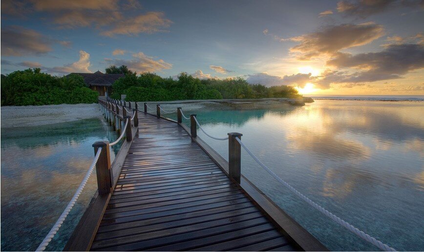 bridge symbolizing the art of knowing how to wait