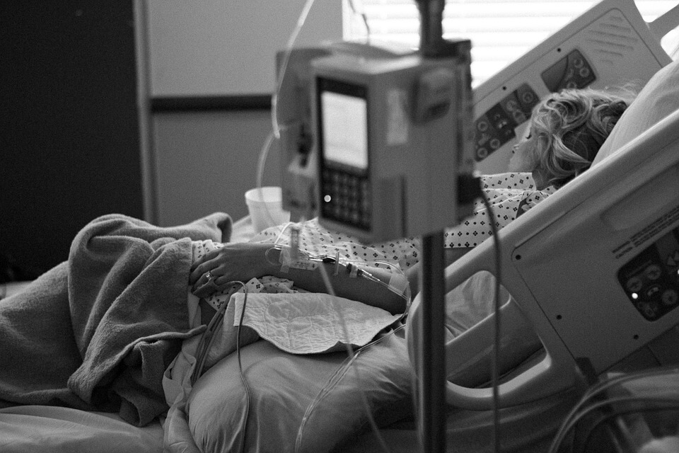 person in a coma