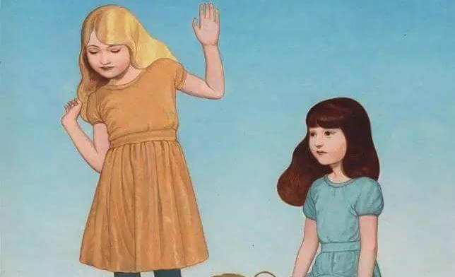 niñas jugando con confianza