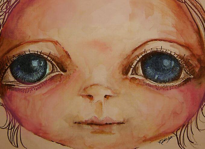 Ojos de niño por Karin Taylor