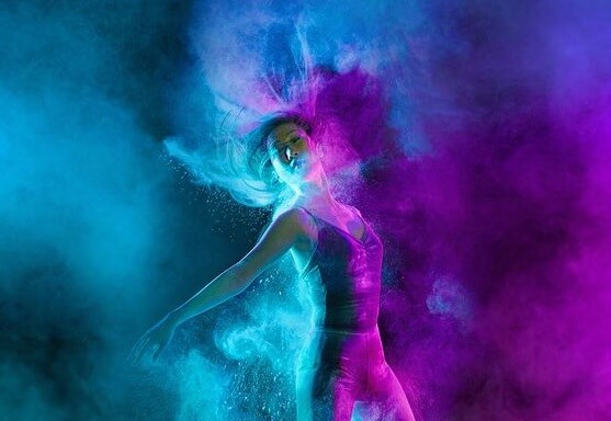 chica bailando