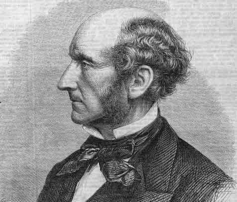 John Stuart Mill, padre dell'utilitarismo.