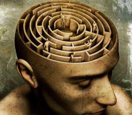 Cerebro de un hombre en silencio