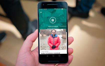 Aplicación cursos de "La mente es Maravillosa"