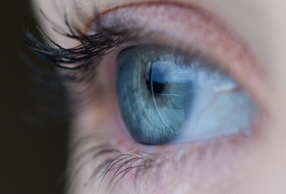 Ojo observando detalles valiosos