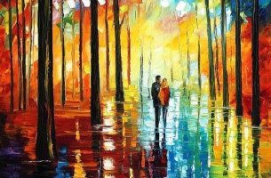 PAreja paseando demostrando su fidelidad