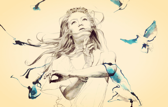 Mujer pensando y sintiéndose responsable de sus actos