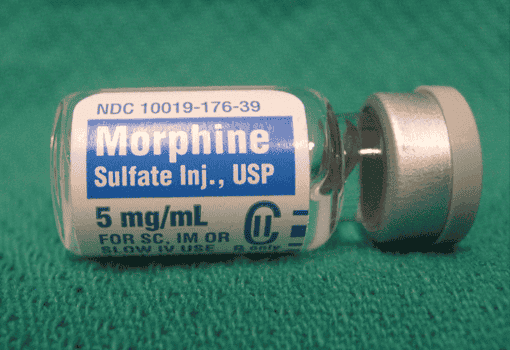 Opiáceos: morfina