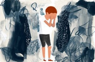 niño víctima de una relación tóxica