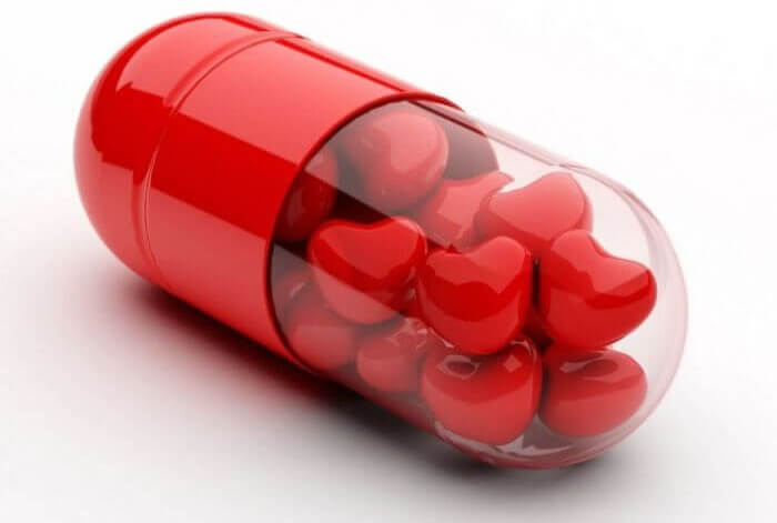 Comprimé symbolisant l'ocytocine