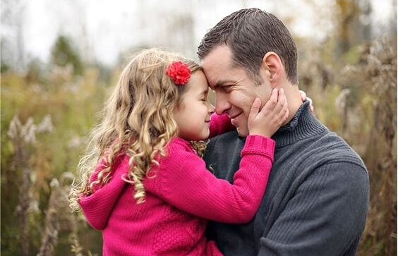 Padre e hija con complejo de Electra