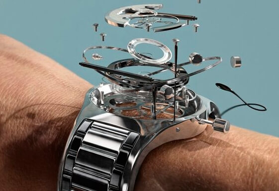 exploding watch