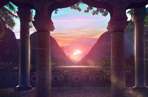 Amanecer en Oriente