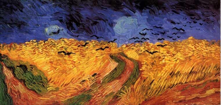 Cuervos sobre el trigal de Van Gogh