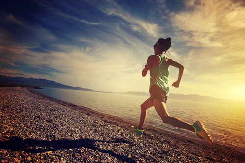 Mujer haciendo deporte