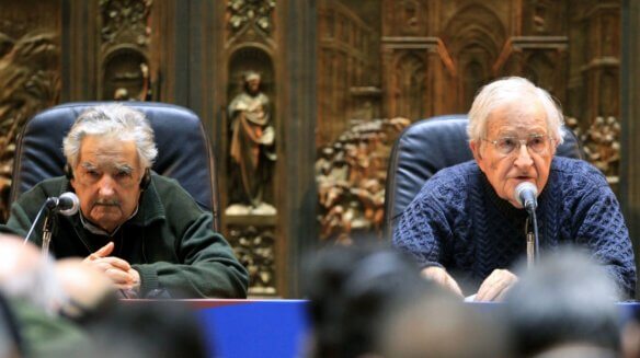 Pepe Mujica and Noam Chomsky