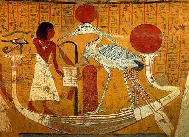 Ave Fénix en el antiguo egipto