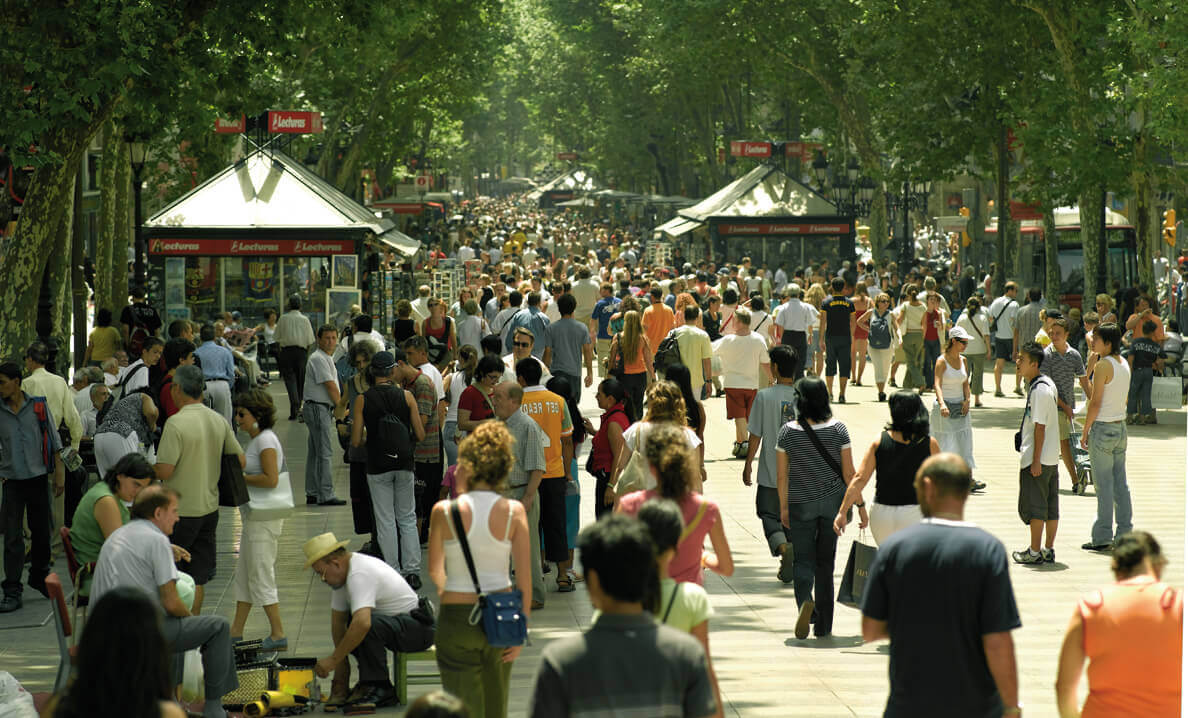 Gente caminando